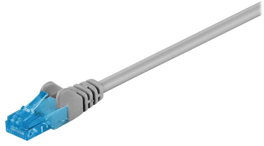 Wentronic „Goobay CAT 6A“ jungiamasis kabelis, U/UTP, Pilka - Kabelio ilgis 50 m