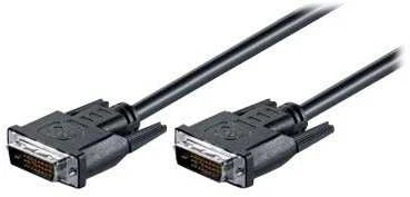DVI-D (24+1) laidas su suveržiamomis jungtimis