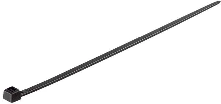 Goobay oro sąlygoms atsparus kabelių raištis 100vnt, plotis 3,5 mm, ilgis 200 mm, juodas