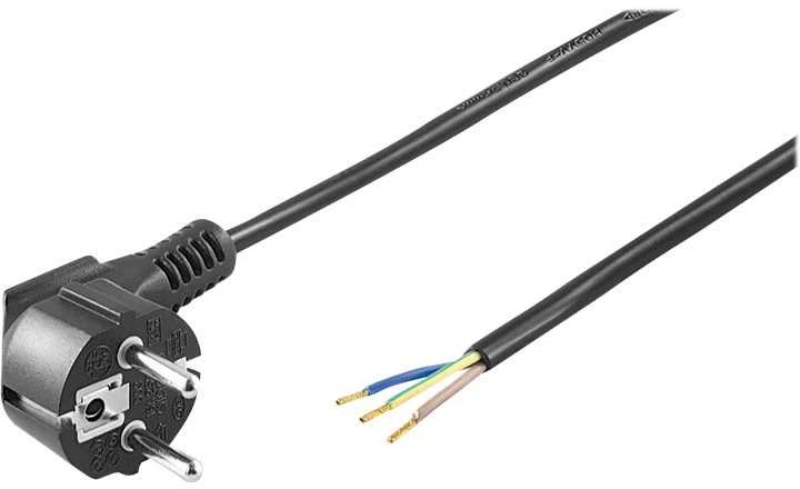 Wentronic Goobay Schuko prijungimo kabelis 5m H05VV-F 3G1 (96034)