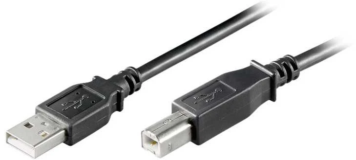 Kabelis USB Goobay USB-A - USB-B 3 m Juodas (44732)