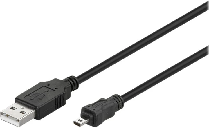 Goobay USB 2.0 Hi-Speed cable 93972 1.8 m, Juodas