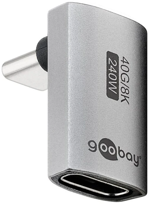 „Goobay“ USB-C adapteris, vertikalus, 90° ilgio, USB4 | 74442