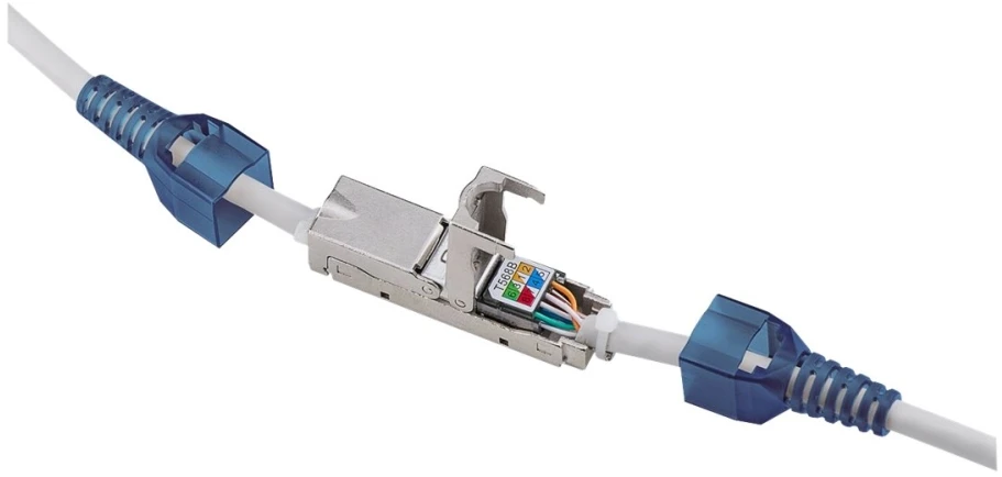 Inline Goobay 79579 µslim¶ kabelio jungtis be įrankių CAT 6A