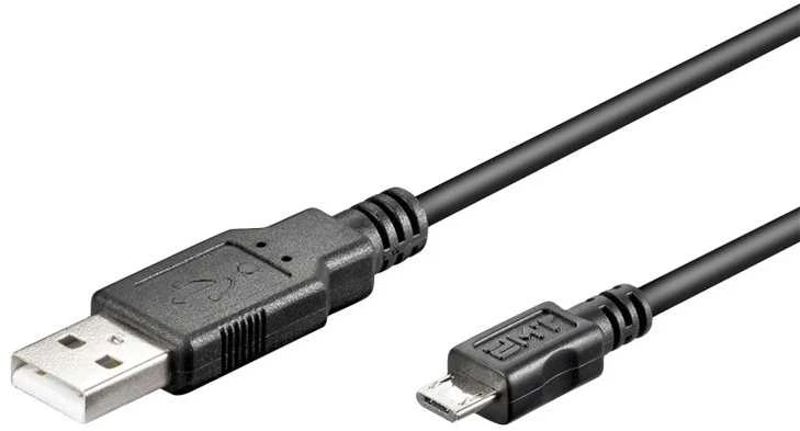 Wentronic Kabelis USB ACC+ USB-A - 5 m Juodas (OCU0060)