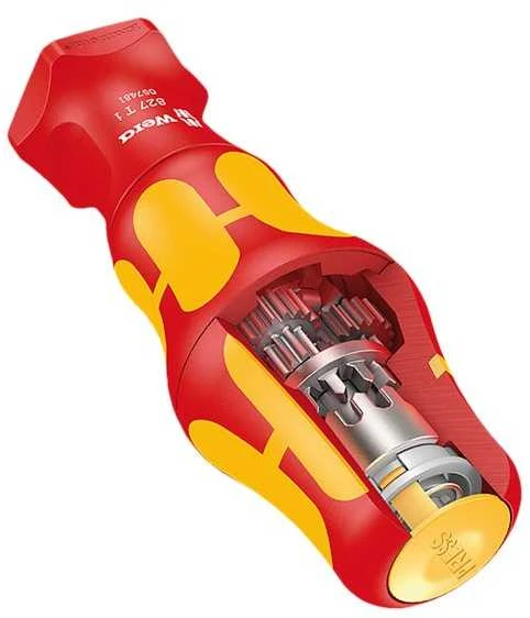 WERA 827 T i Kraftform Turbo rankinis laikiklis