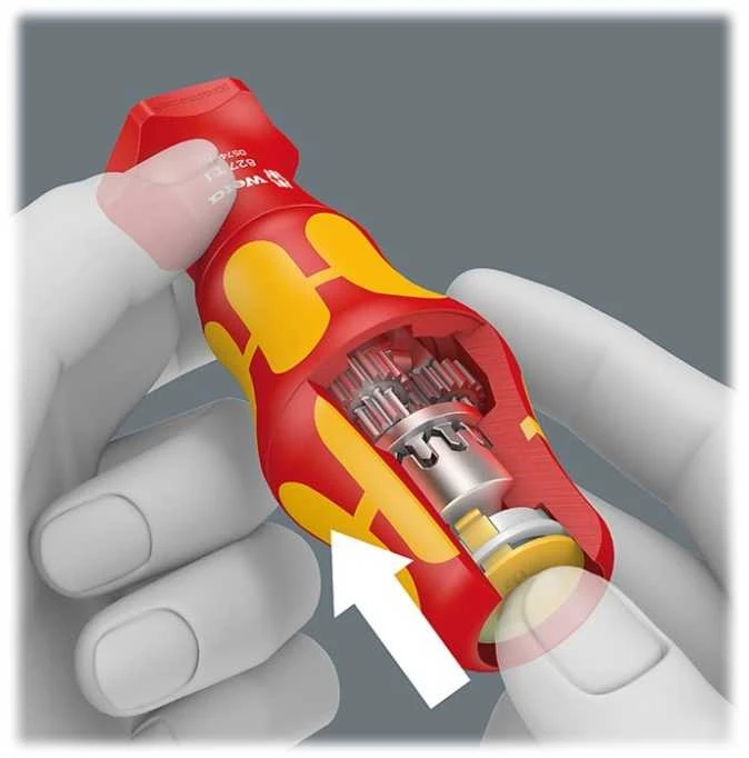 WERA 827 T i Kraftform Turbo rankinis laikiklis