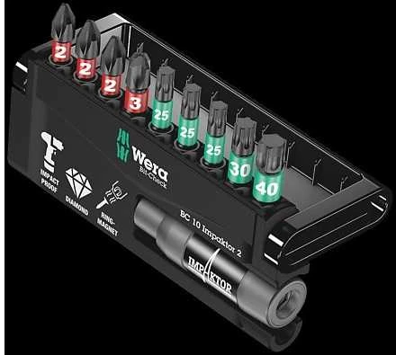 Wera Bit-Check 10 Impaktor 2