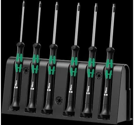 2067/6 Torx atsuktuvų komplektas Bo, Wera