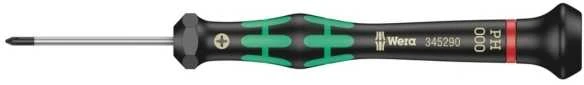 Atsuktuvas kryžminis elektronikai 2050 PH000x40mm 345290 Wera