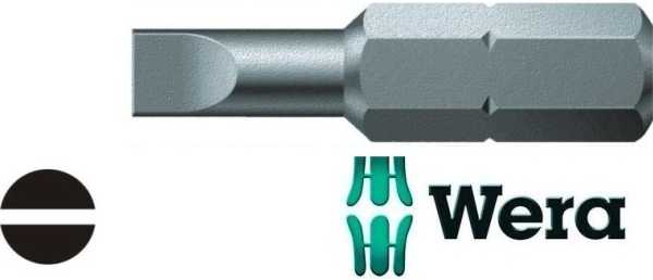 bit 800/1 Z 0,8 x 5,5 x 25 mm, Wera