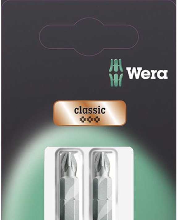Grąžtas Wera Vera PZ3 x 25 mm 851 / 1 su lizdine plokšte (W05073310001)