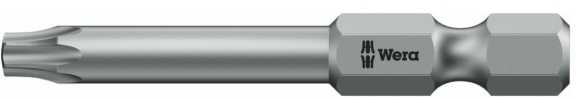 Wera 867/4 Z TORX® BO antgaliai su kiauryme, 1 vnt., Torx, 4 mm, 70 mm, 25,4 / 4 mm (1 / 4"), šešiakampiai