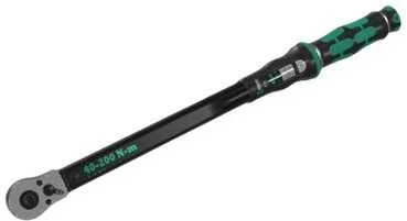 Wera Click-Torque C 3 sukimo momento raktas su grįžtamuoju terkšle, 1/2", 40–200 Nm