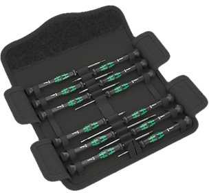 Atsuktuvų rinkinys elektronikai Kraftform Micro 12 Universal 1, 073675 Wera