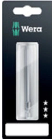 Grąžtas Wera Wera 867/4 Z SB, 1 vnt., Torx Plus, TX25, DIN ISO 1173-F 6,3, 15,2 cm, 25,4 / 4 mm (1 / 4")