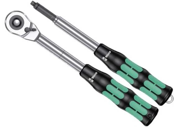 Wera „Zyklop Hybrid“ 1/2 colio reketas ir prailginimas, 2 dalys