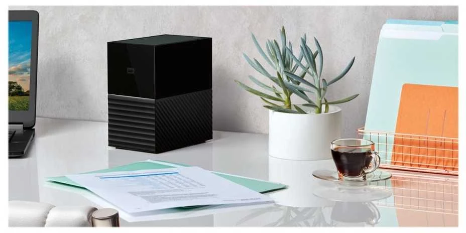 Kietasis diskas Western Digital MY BOOK DUO 24TB 3.5IN - USB 3.0 EU/UK POWER PLUG