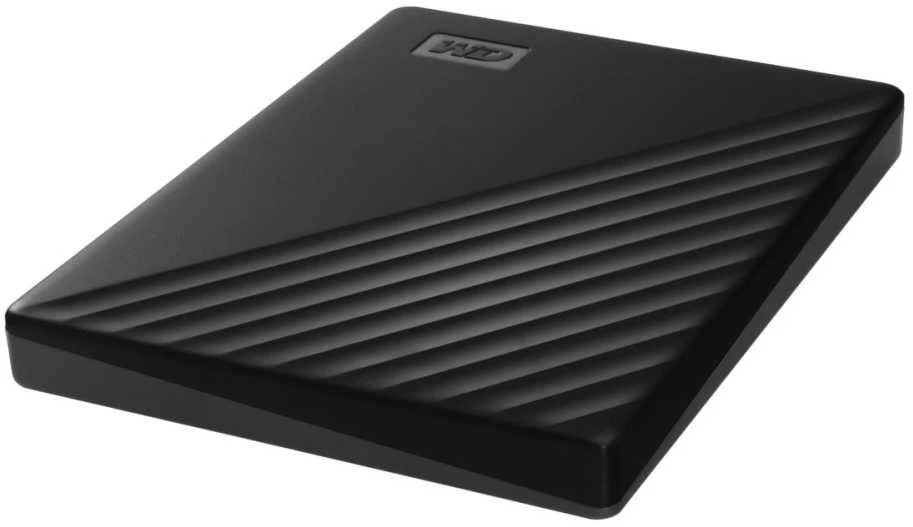 Kietasis diskas Western Digital „My Passport“, 1 TB, 2,5 colio, 3.2 kartos 1 (3.1 kartos 1), juodas
