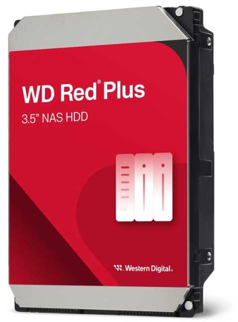 Sandisk „Western Digital Raudona Plus“, SATA 6G, „Intellipower“, 3,5 colio – 3 TB