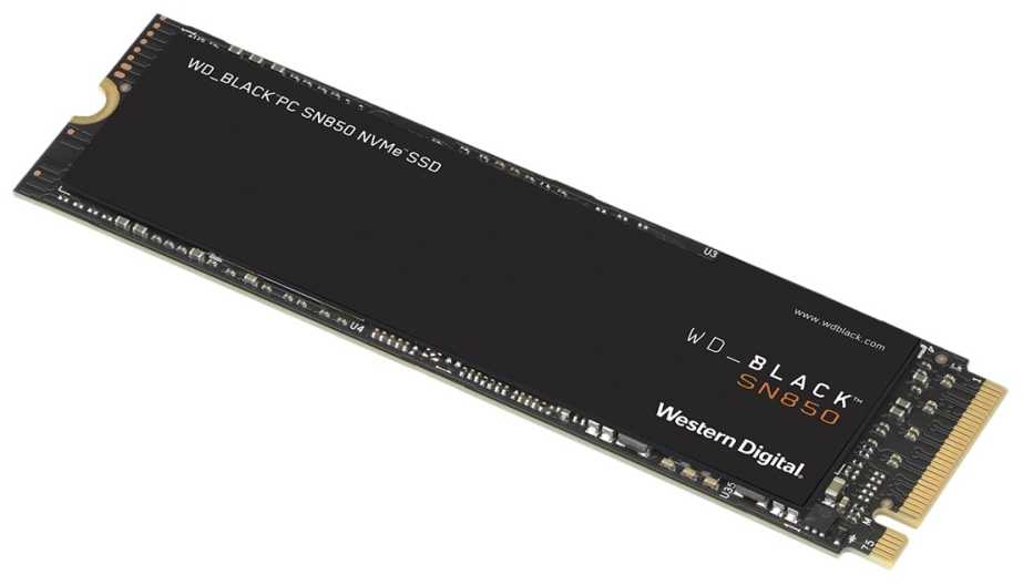 Sandisk Western Digital Juodas SN850 NVMe 1TB radiatorius WDBAPZ0010BNC-WRSN
