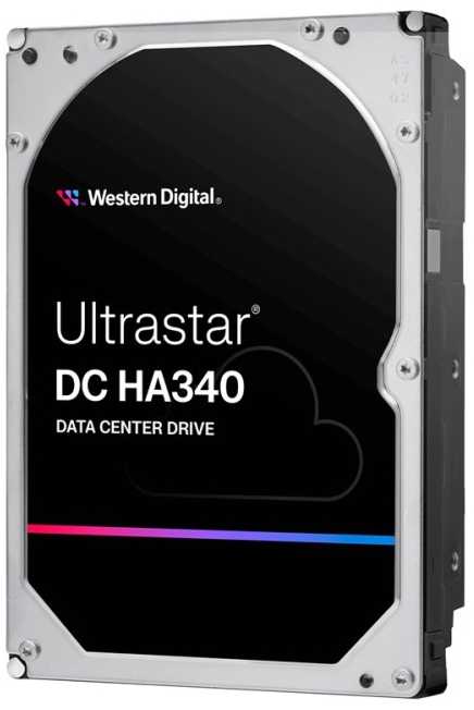 Sandisk Western Digital „Ultrastar DC HA340“, 12 TB, 7200 aps./min., 512 MB, 3,5 colio, serijinis ATA
