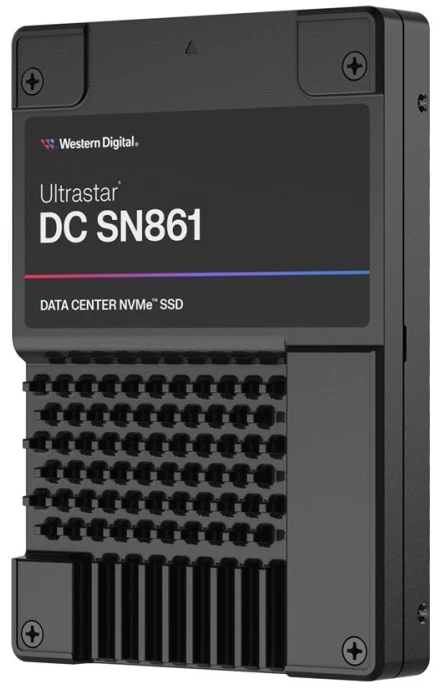 Western Digital SanDisk Enterprise SSD 6.4TB DC SN861, PCIe Gen5, (R:13700, W:7500MB/s), RI-3DW/D BICS6 SE