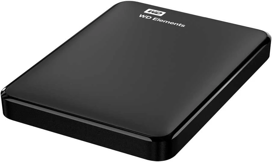 Išorinis kietasis diskas Western Digital Elements HDD 1TB USB3, Juodas