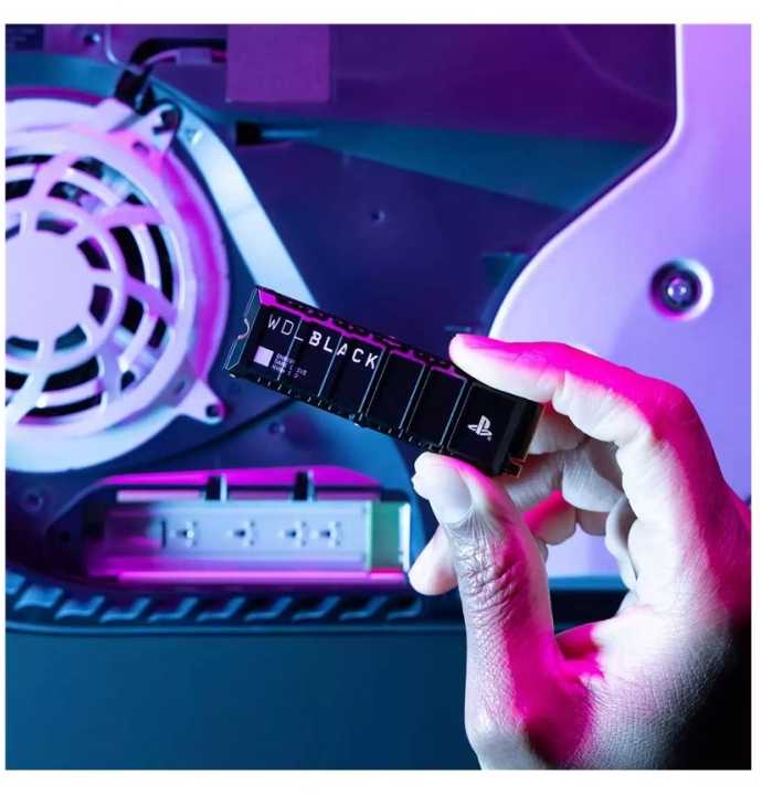 Sandisk WD Juodas SN850P NVME SSD FOR - PS5 4TB