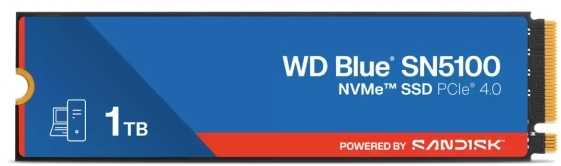 Sandisk Western Digital 1TB WD Mėlyna® SN5100 NVMe™ SSD