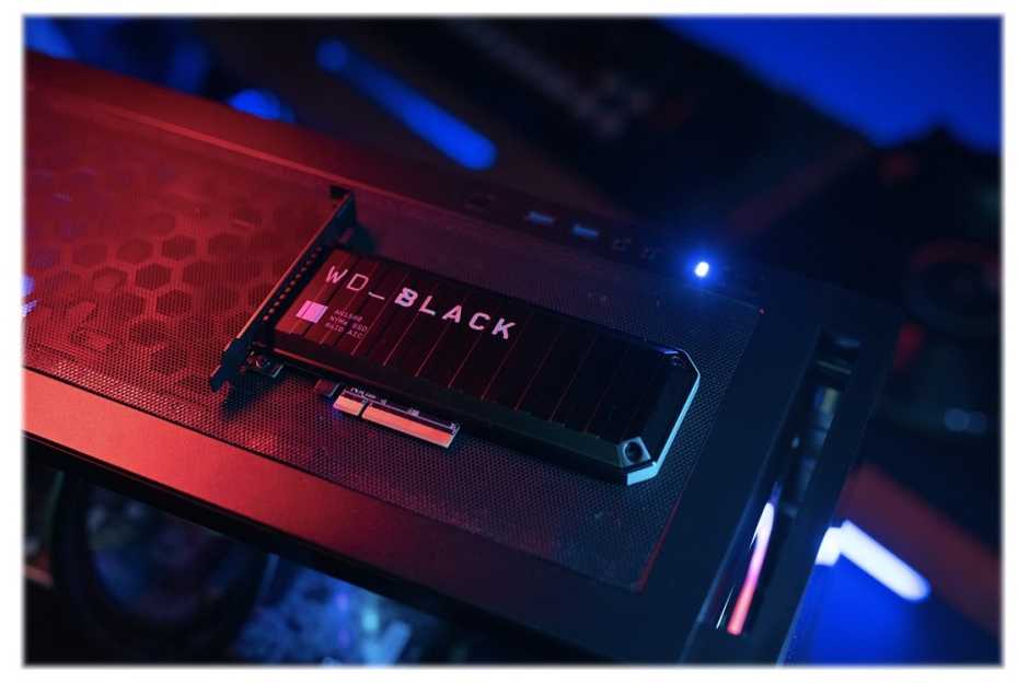 Dysk SSD SanDisk Juodas AN1500 1TB PCIe PCI-E x8 Gen3 NVMe (WDS100T1X0L)
