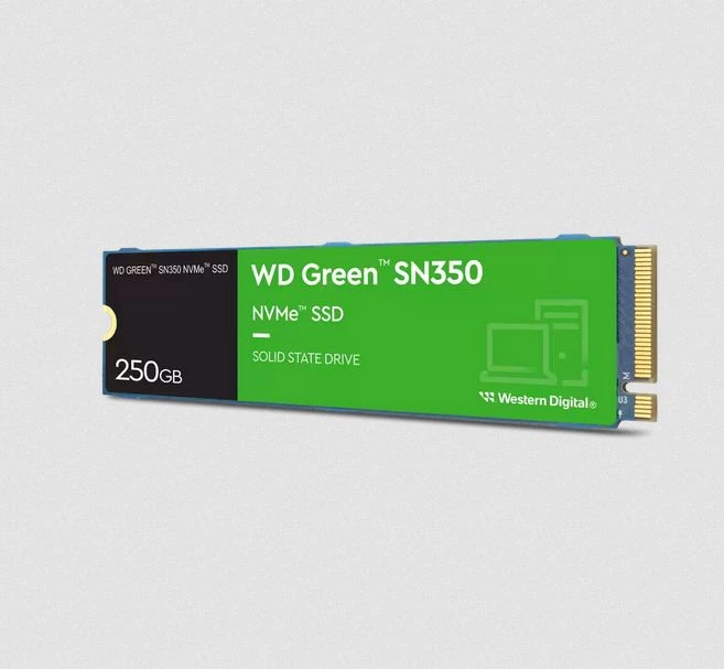 Sandisk WD Žalias SN350 NVMe SSD 250GB M.2 2280 PCIe Gen3