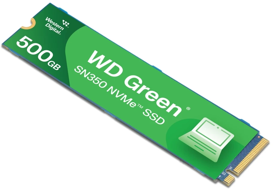 Sandisk WD Žalias SN350 NVMe SSD 500GB M.2 2280 PCIe Gen3