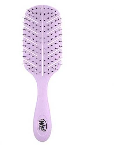 Wet Brush Wet Go Žalias Detangler Lavender plaukų šepetys