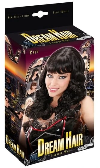 Widmann Perukas Katy, juodas