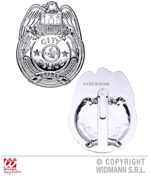 Widmann Sidabrinis policijos ženklelis