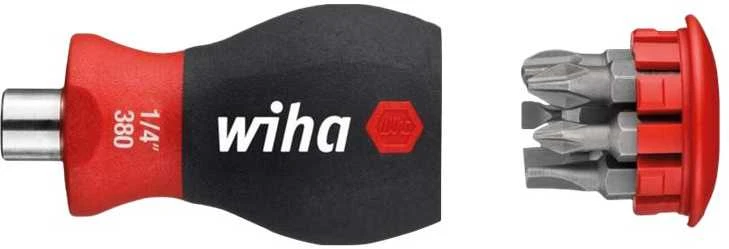 Wiha Atsuktuvas su magnetiniu antgalių laikikliu Stubby, 1/4