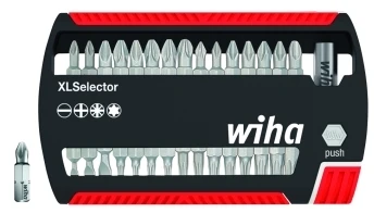 Wiha 7948-005 - 31 vnt. - Šešiakampis (imperinis), Phillips, Pozidriv, Slot, Torx - PH 1, PH 2, PH 3 - PZ 1, PZ 2, PZ 3 - 4,5, 5,5, 6,5 mm - T10, T15, T20, T25, T30, T40