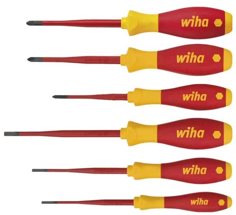 Rinkinys elektrikams WIHA SoftFinish slimFix (6 vnt.)