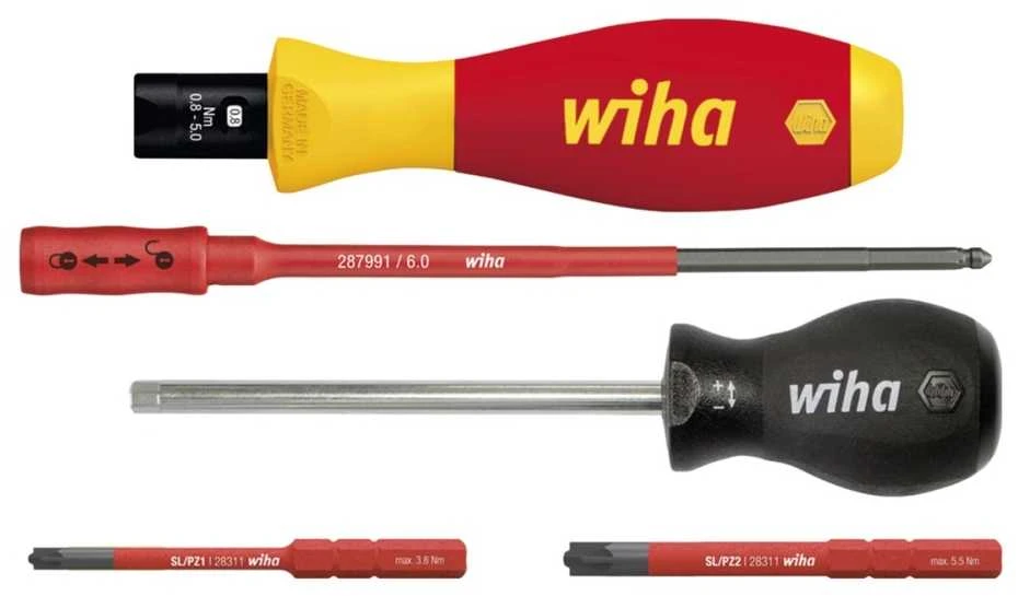 Dinamometrinis atsuktuvas Wiha SA 2872-S3 TorqueVario 1-5Nm