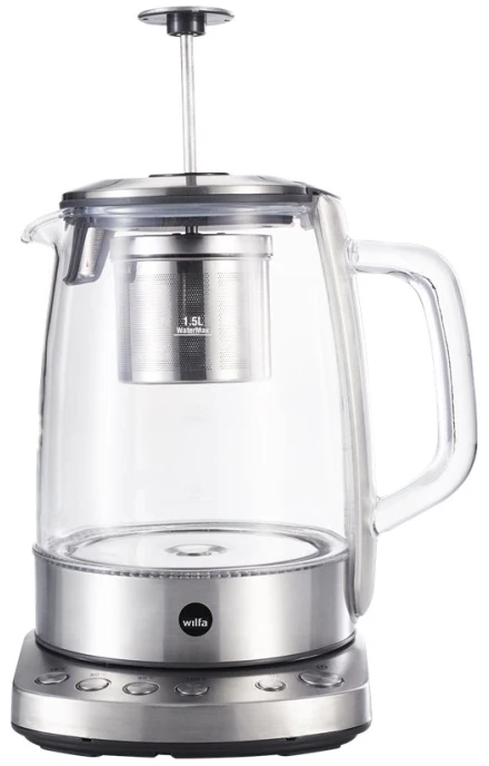 Virdulys arbatai wilfa TM-1500S (1500W, plieno spalvos)