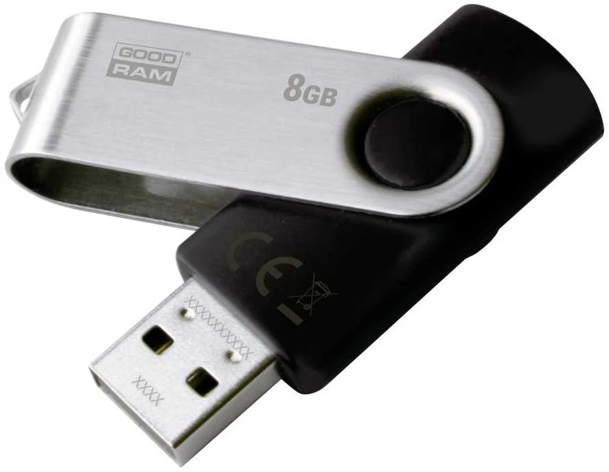 GOODRAM UTS2-0080K0R11 GOODRAM memory USB UTS2 8GB USB 2.0 Juodas