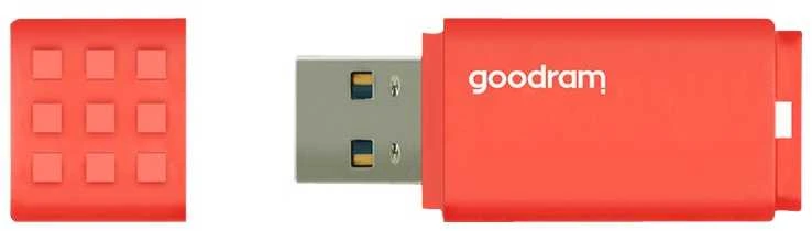 Pendrive Goodram USB 3.2 laikiklis 256 GB juodas