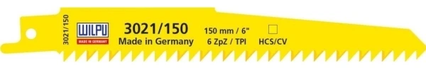 Pjūkleliai WILPU 3021, 5vnt. 130 mm/150