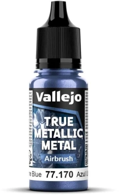 Wittmax Vallejo Vallejo: 77.170 - True Metallic Metal - Airbrush - Ultramarine Mėlyna (18 ml)