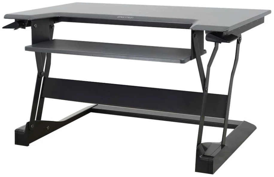 Laikiklis Ergotron WorkFit-T - Nerūdijantis plienas - Juodas - 15.9kg - 380 mm - 22.3kg - 980 x 710 x 216 mm