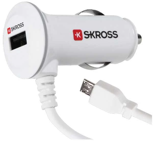 Worldconnect SKROSS SKR2900613 - Automatinis - Cigaro žiebtuvėlis - 5 V - 2,1 A - Baltas