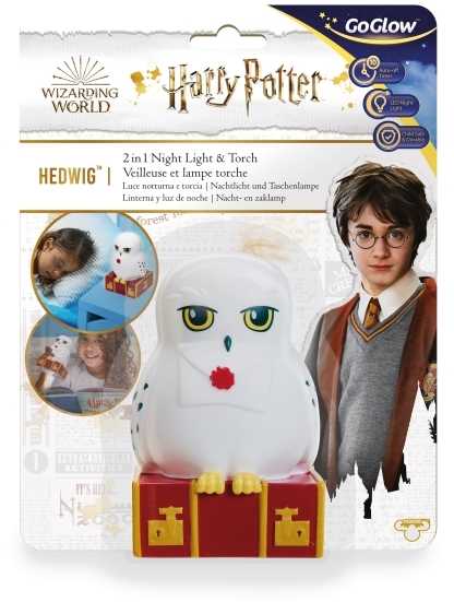 Moose Toys HARRY POTTER Pelėda lempa žibintuvėlis 2v1 vaikams