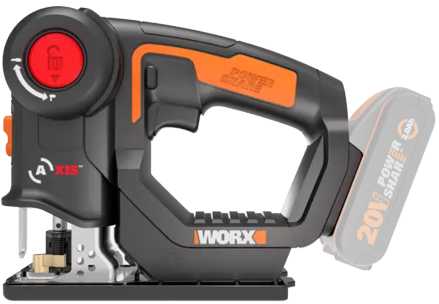 Akumuliatorinis siaurapjūklis WORX WX550.9 (be akum. ir kroviklio)