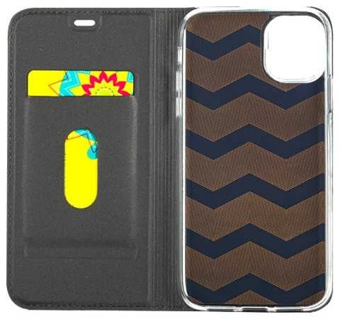 Dėklas X-SHIELD X-Shield iPhone 11 atverčiamas dangtelis juodas